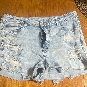 American eagle shortie shorts
